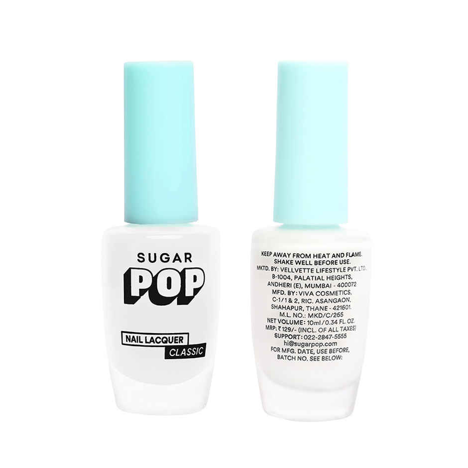 SUGAR POP Nail Lacquer - 31 Ivory Supreme