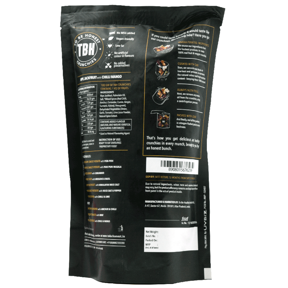 To Be Honest Ripe Jackfruit with Chilli Mango