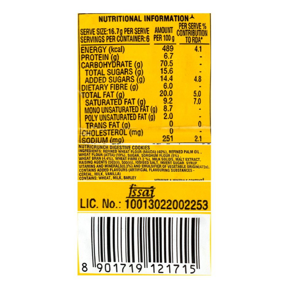 Parle Nutricrunch Digestives