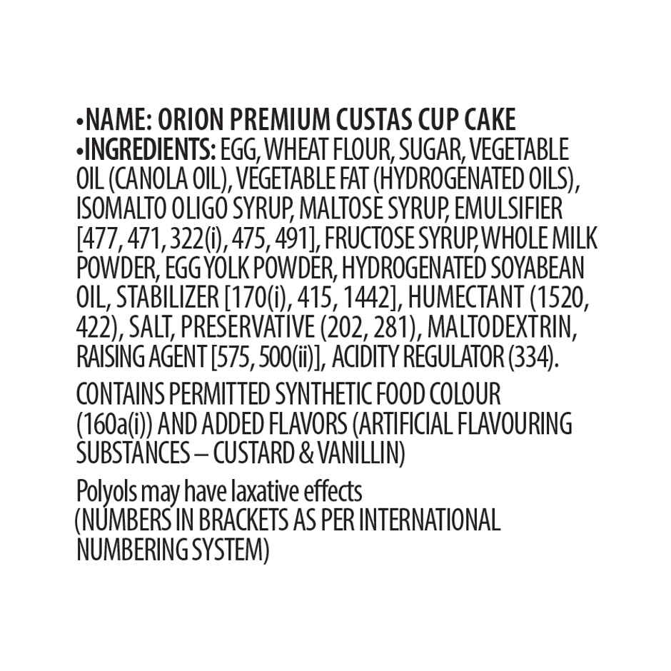 Orion Custas Cupcake - 2Pcs