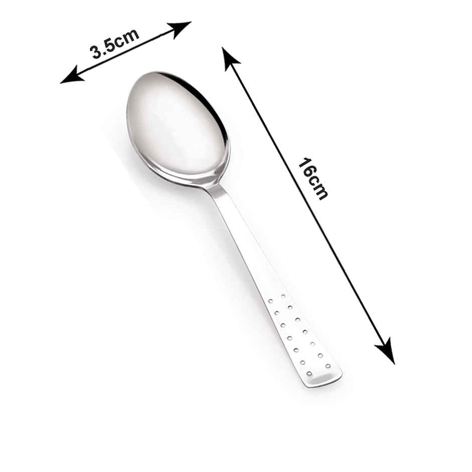Dott Stainless Steel Baby Spoon - 16 cm