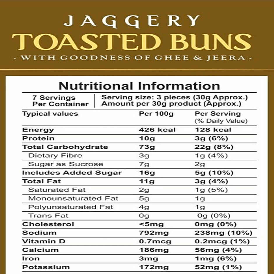 Palekar Jaggery Toasted Buns