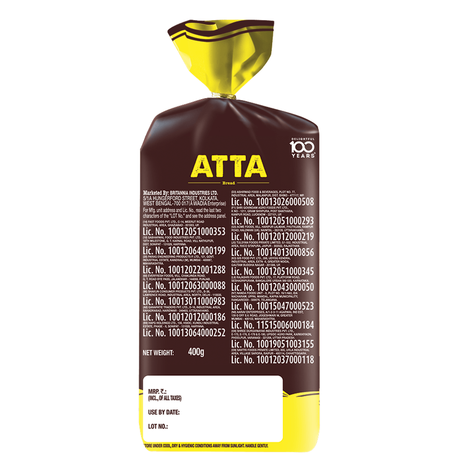 Britannia Atta Bread