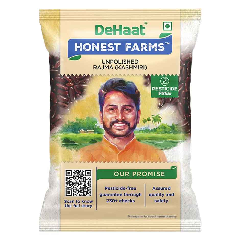 DeHaat HF Unpolished Rajma Kashmiri | Pesticide Free