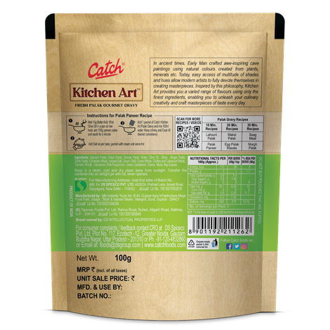 Catch Palak Gravy Pouch