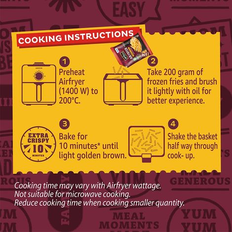 Mccain Airfryer French Fries