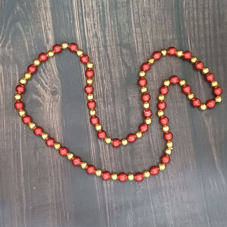 Kids Mala With Moti Work - 28 Cm