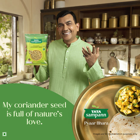 Tata Sampann Coriander Whole (Dhaniya) | Whole Spices, Natural Oils with Rich Aroma