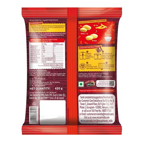 Mccain Airfryer French Fries