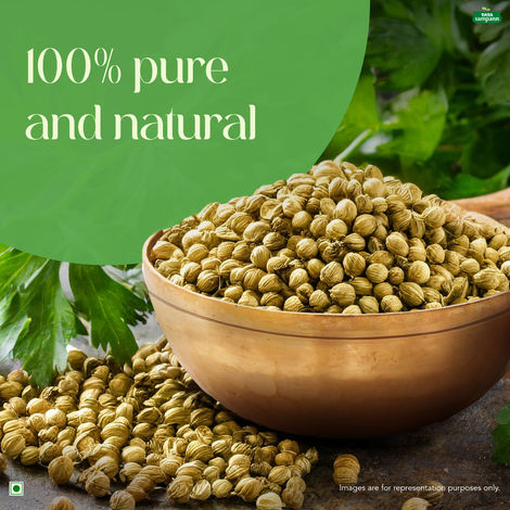 Tata Sampann Coriander Whole (Dhaniya) | Whole Spices, Natural Oils with Rich Aroma