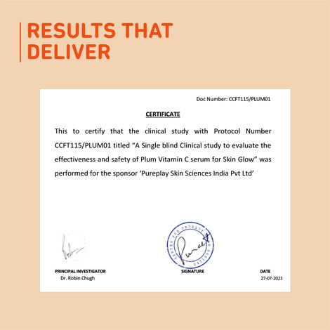 Plum 15% Vitamin C Face Serum