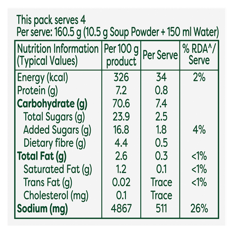 Knorr Classic Vegetable Soup - Sweet Corn