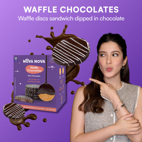 Nova Nova Waffle Chocolates- Dark Chocolate