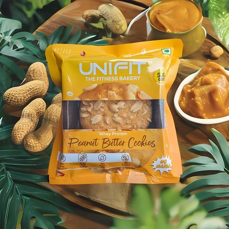 Unifit Peanut Butter Cookies | Nutritious and Crunchy