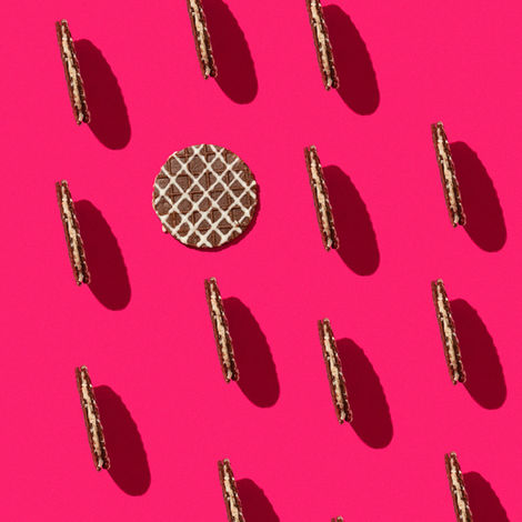 Nova Nova Waffle Cookies | Cookie - Cream | Pack Of 6