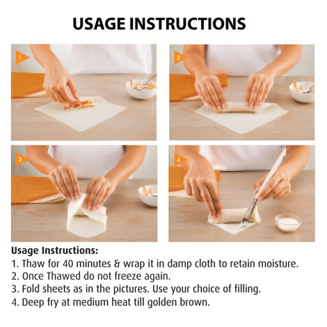 Switz Spring Roll Dough Sheets Combo