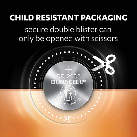 Duracell 3V Lithium Coin Battery|CR2032 |Pack of 2