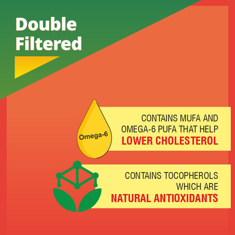 Freedom Double Filtered Groundnut Cooking Oil | Pouch