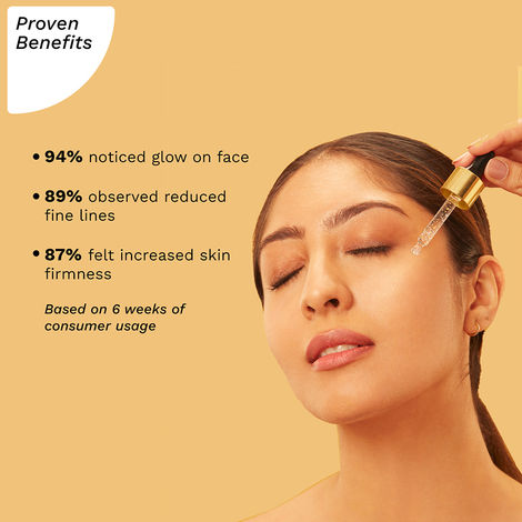 Pilgrim 24K Gold Face Serum With Niacinamide & Hyaluronic Acid For All Skin Types Unisex