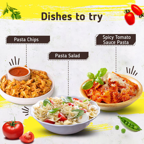 Disano Farfalle Pasta, 100% Durum Wheat, No Maida