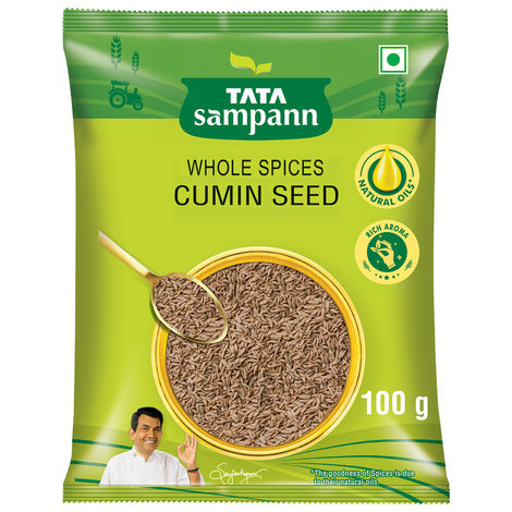 Tata Sampann Cumin Seed (Jeera) | Whole Spices, Natural Oils with Rich Aroma