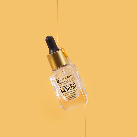 Pilgrim 24K Gold Face Serum With Niacinamide & Hyaluronic Acid For All Skin Types Unisex