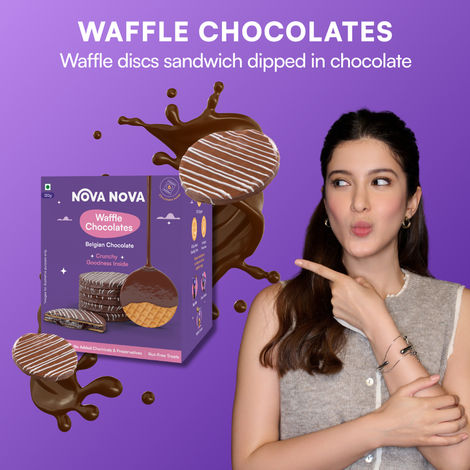 Nova Nova Waffle Chocolates- Belgian Chocolate