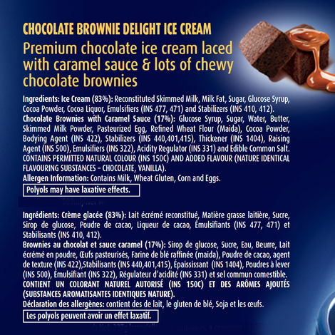 London Dairy Choco Brownie Delight Ice Cream Tub