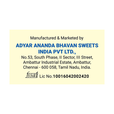 A2B Rajapalayam Mixture
