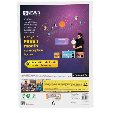 Classmate A4 Ruled Notebook - Assorted Designs