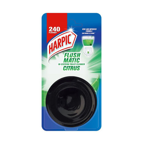 Harpic Flushmatic Citrus Toilet Cleaner Blocks