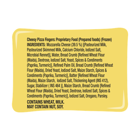 McCain Cheesy Pizza Finger