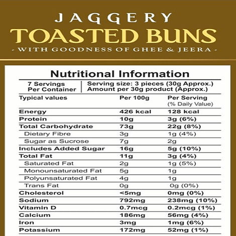 Palekar Jaggery Toasted Buns