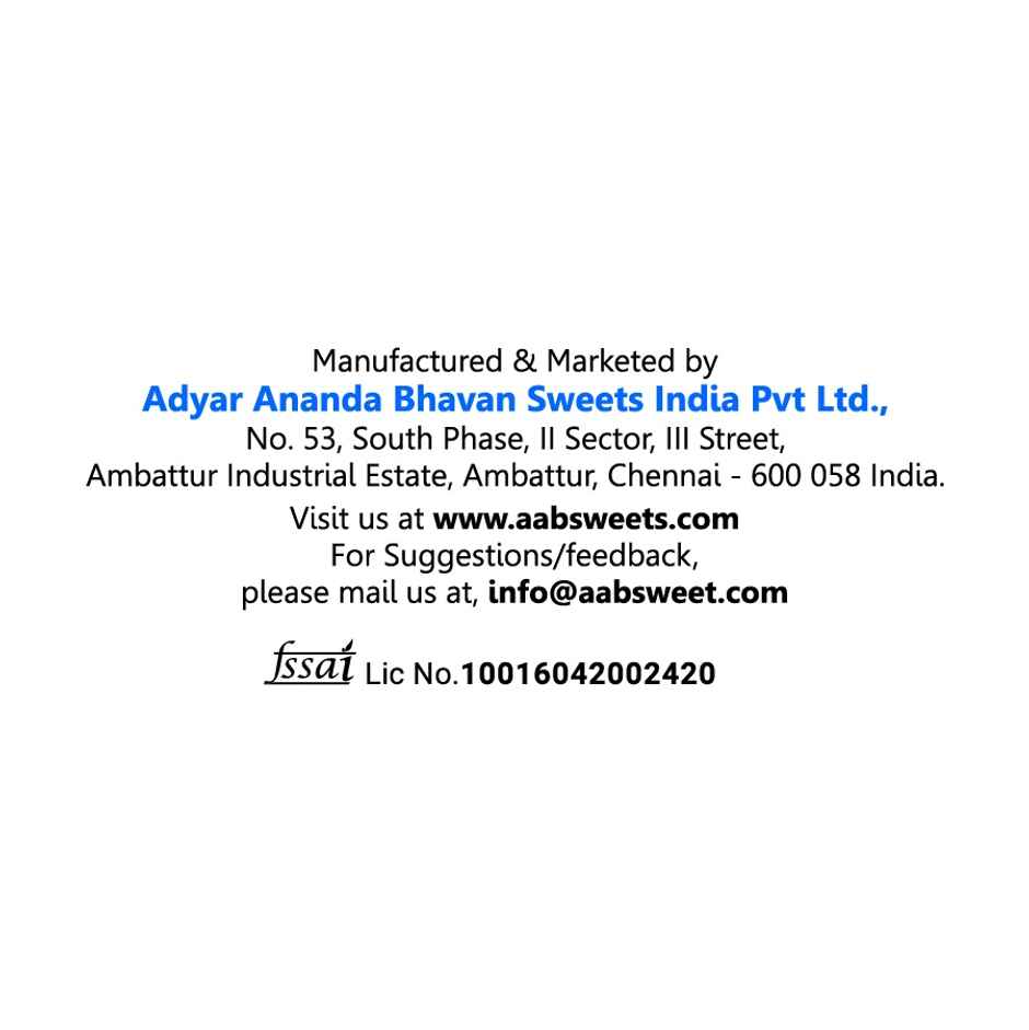 A2B Spl Mysore Pak