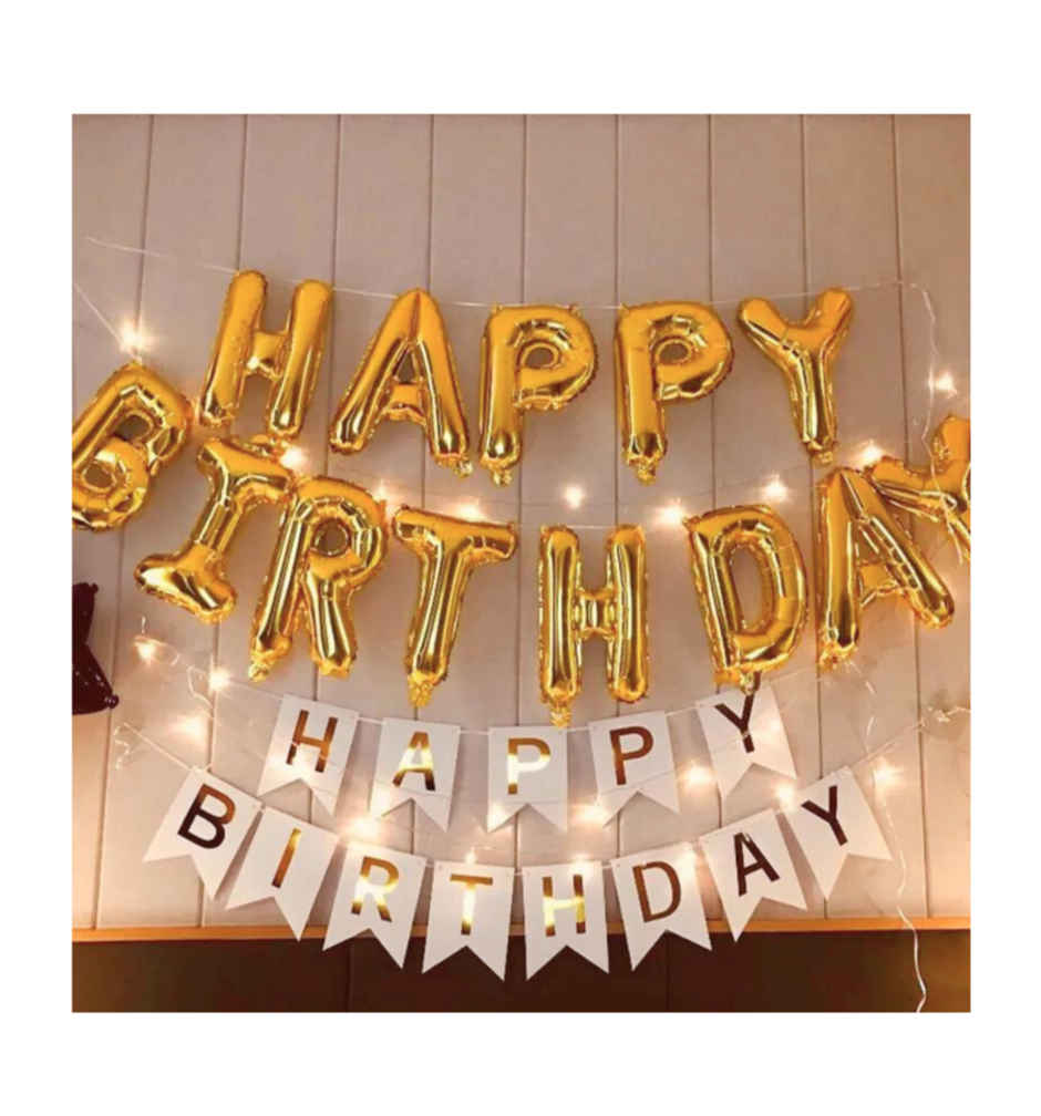 Happy Birthday Foil Balloon | Let's Vybe