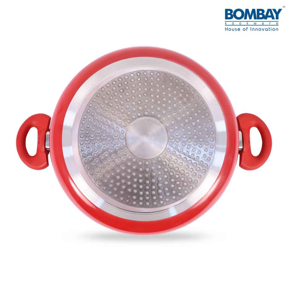 Bombay Kookware Biriyani Pot | 24 cm | 4 L | Induction Compatible | Induction Bottom
