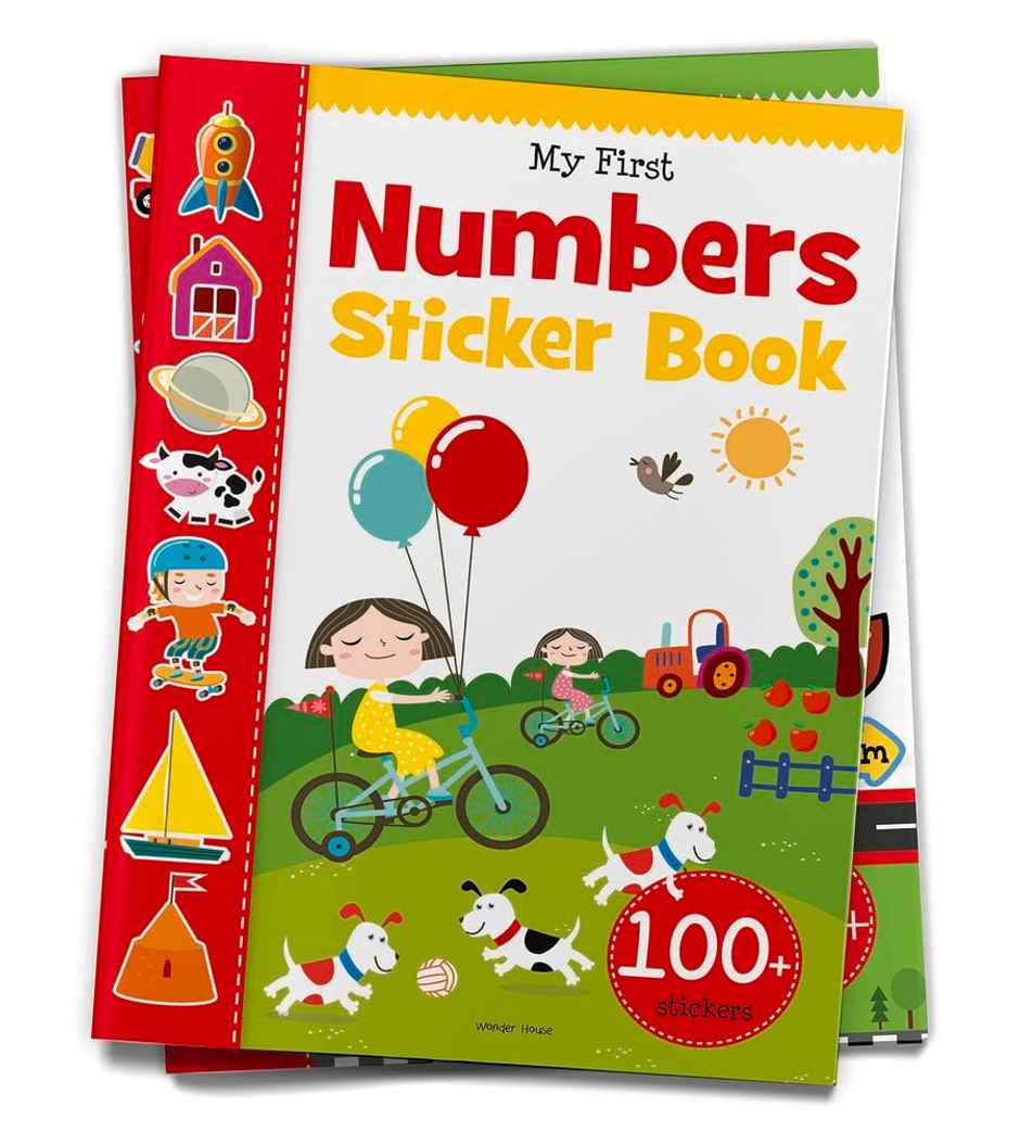 My First Numbers Sticker Book- Exciting Sticker Book with 100 Stickers