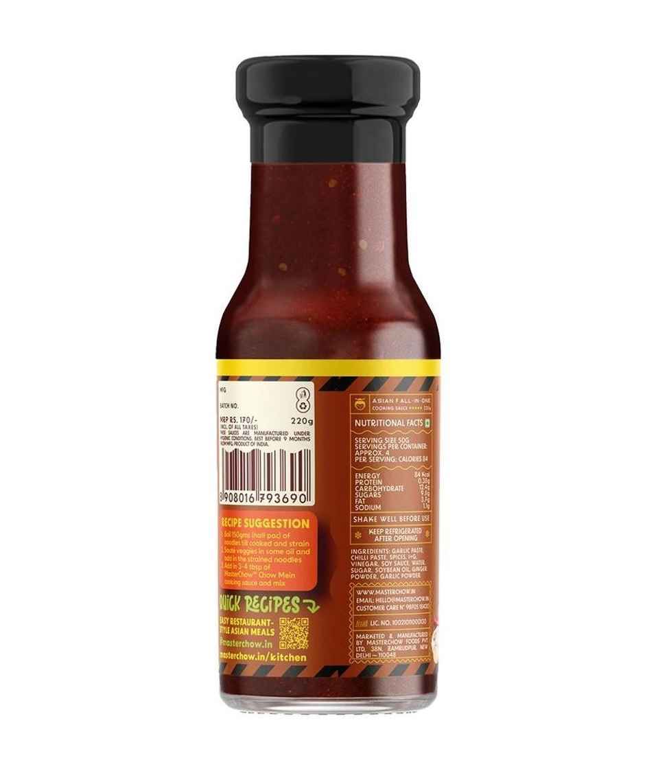 MasterChow Chilli Garlic Sauce