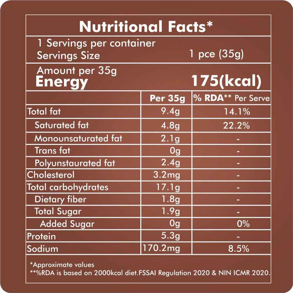 Unifit Choco Seeds Cookies | Nutritious and Crunchy