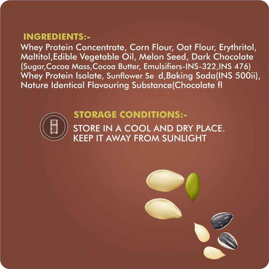 Unifit Choco Seeds Cookies | Nutritious and Crunchy