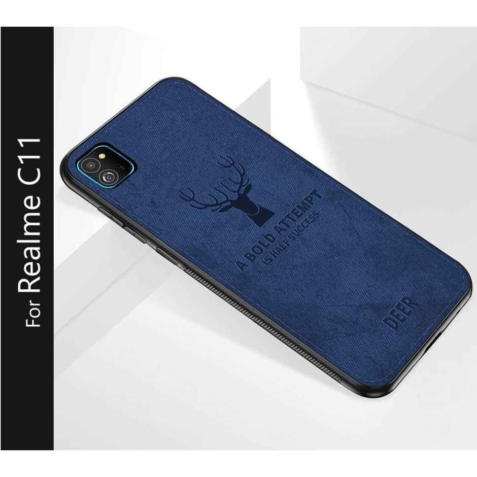 Kwine Case Realme C11 Back Cover - Deer Case
