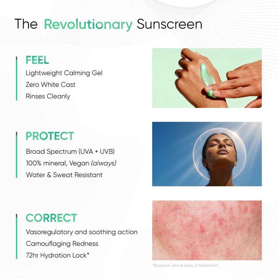 SkinInspired The Green Sunscreen 100% Mineral Sunscreen SPF 50+ PA++++