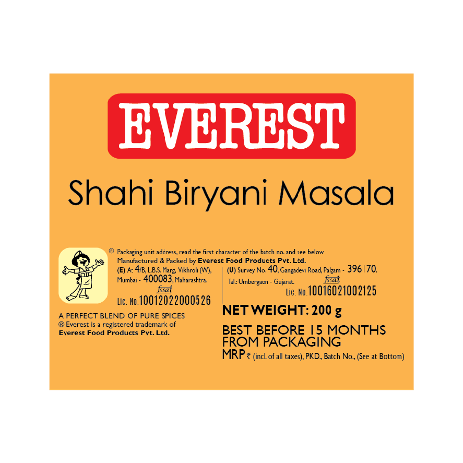 Everest Shahi Biryani Masala