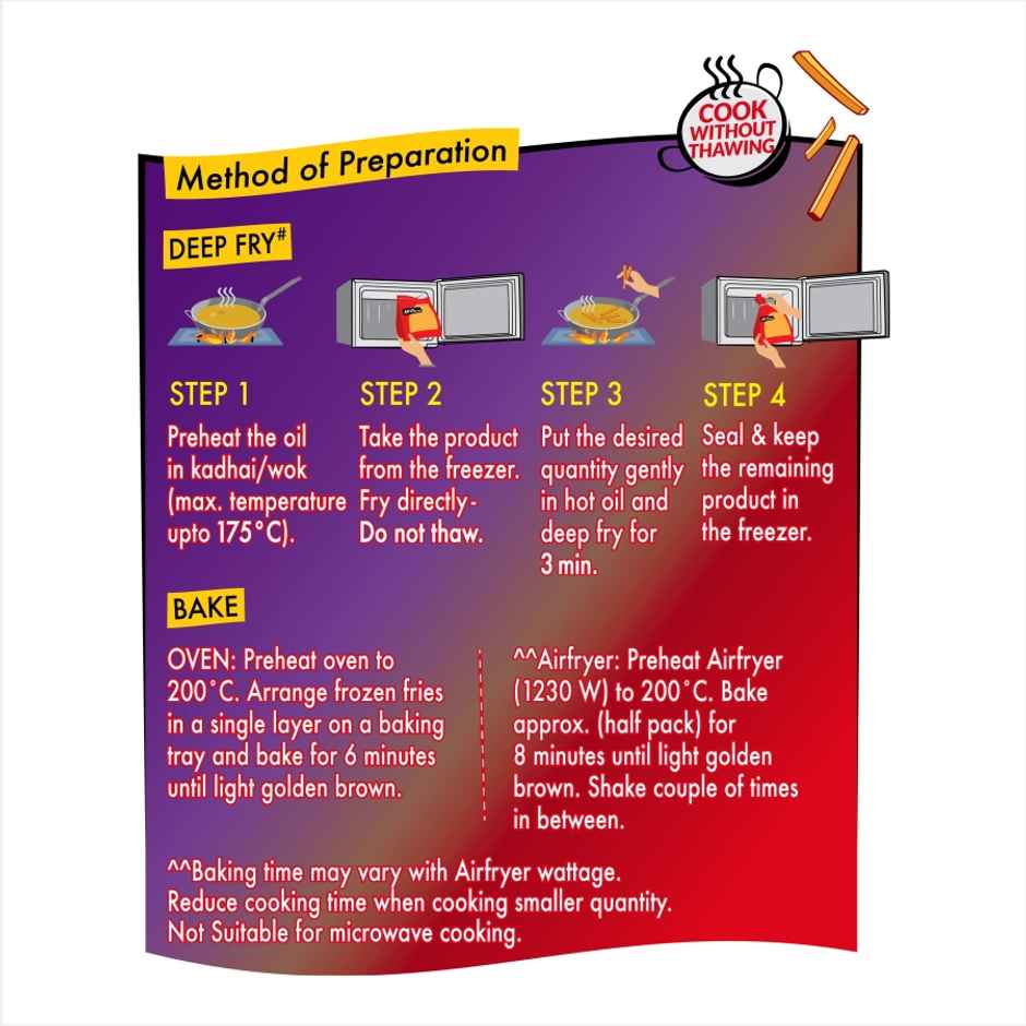 Mccain French Fries Pepper Crunch