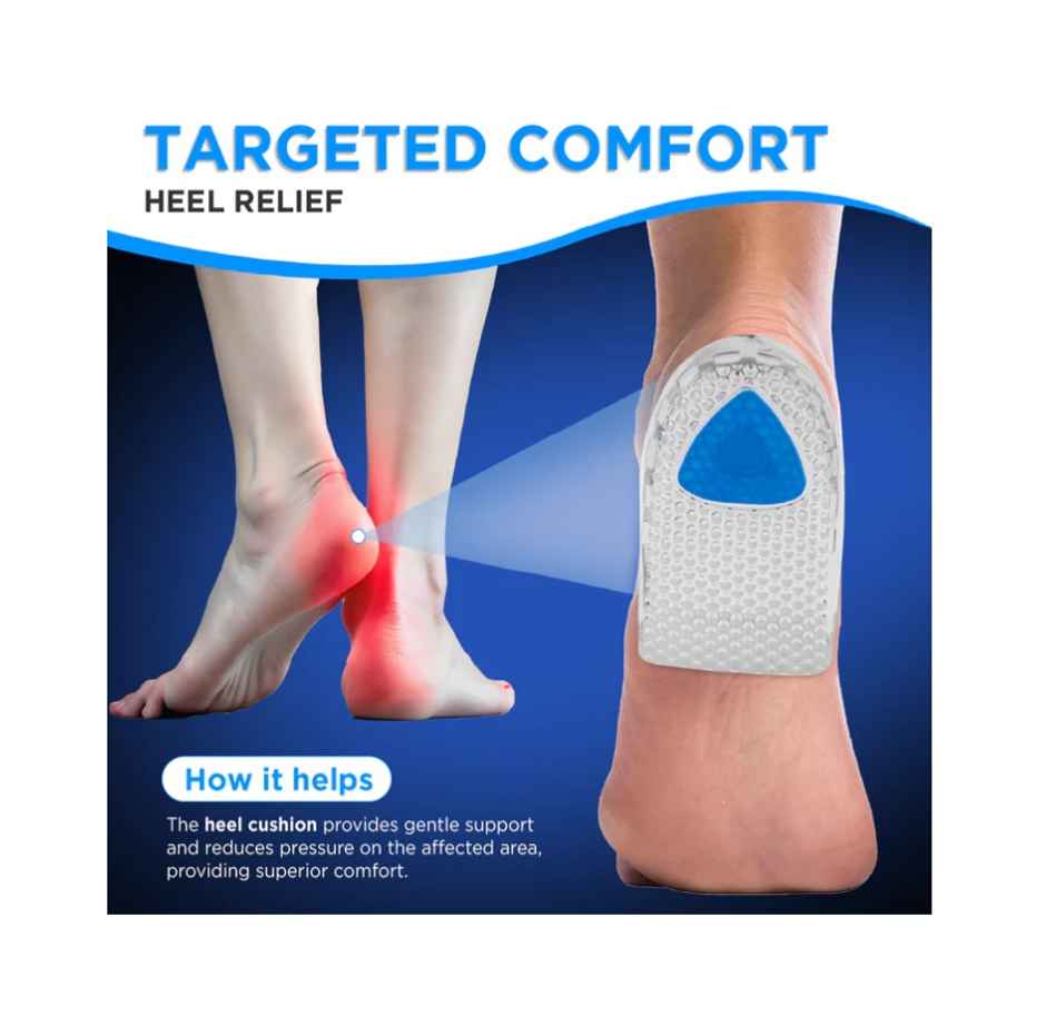 Vissco Footsol Gel Heel Cups