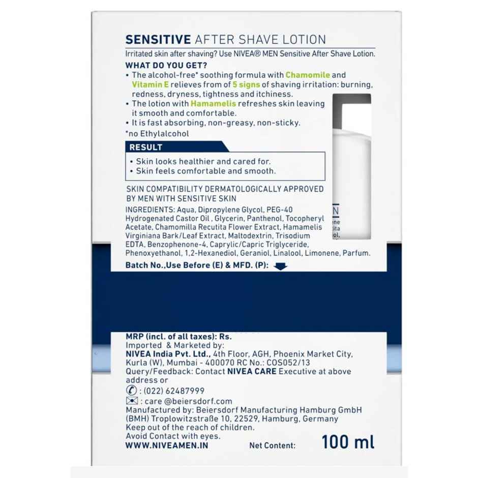 Nivea Men Sensitive After Shave Lotion