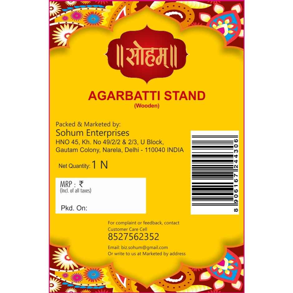 Sohum Agarbatti Stand