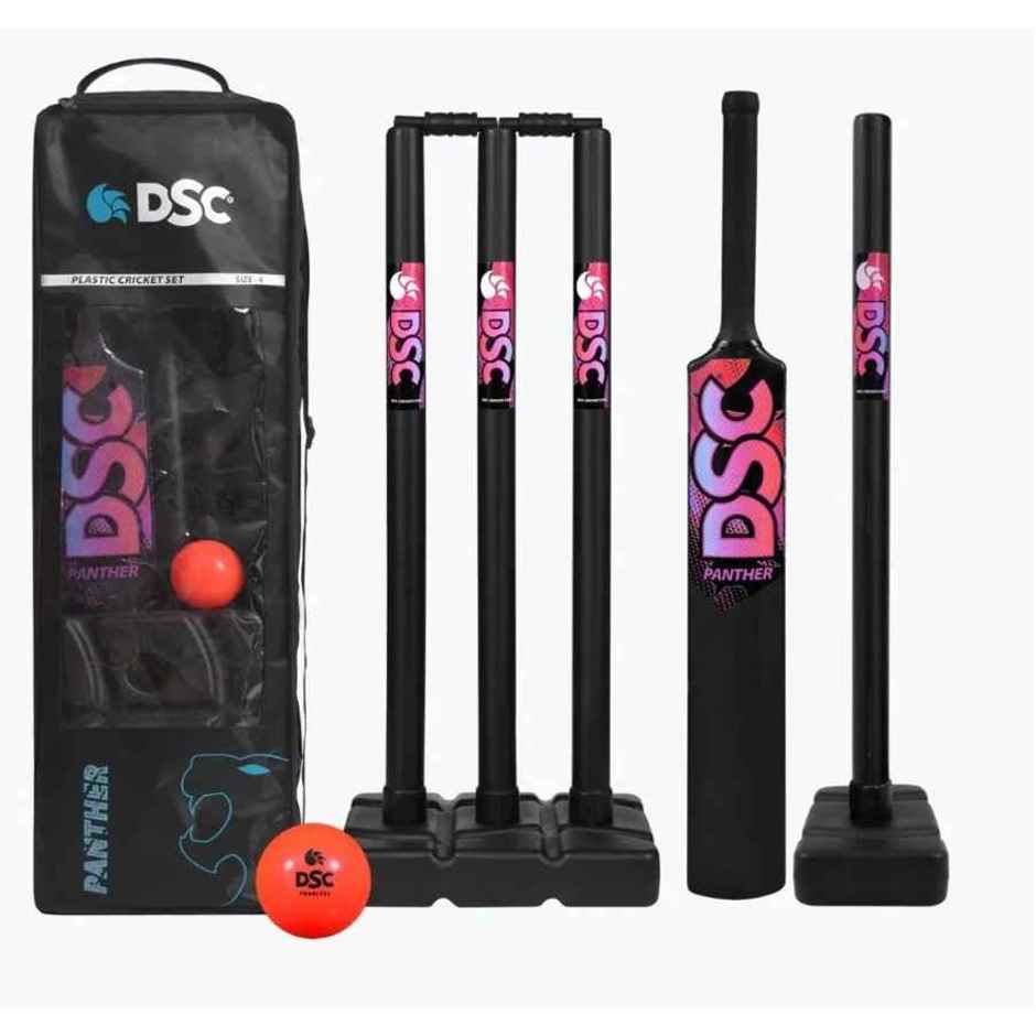 DSC Plastic Cricket set with Bat, Ball & Stumps
