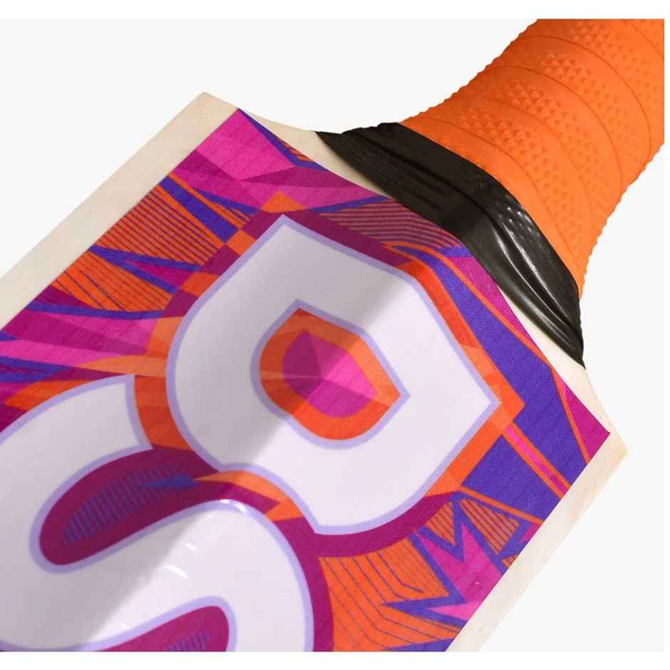 DSC Kashmir Willow Tennis Bat Volcano Scoop Lightweight Two Scoop Bat Short Handle Full Size
