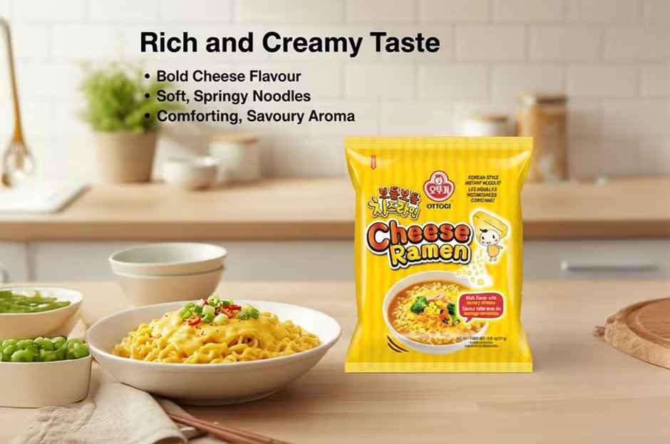 Ottogi Cheese Ramen Single Pack